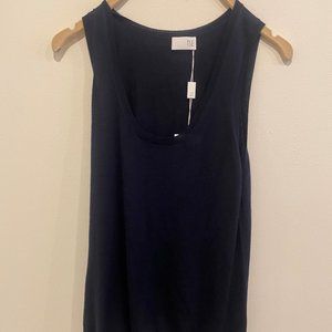TSE Cashmere Tank | Navy